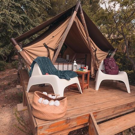 Lodge En Pays Cathare Tuchan Bagian luar foto