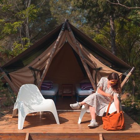 Lodge En Pays Cathare Tuchan Bagian luar foto