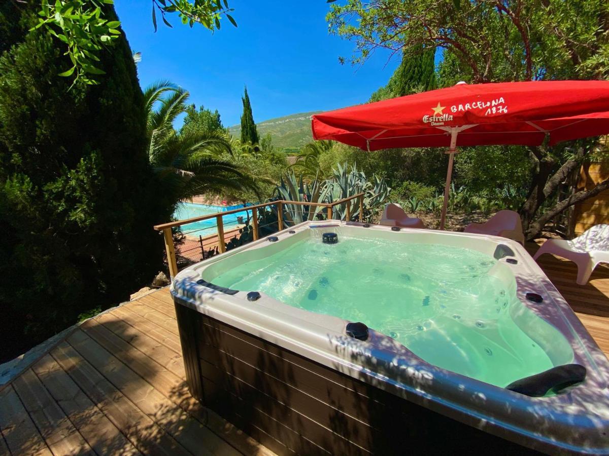 Lodge En Pays Cathare Tuchan Bagian luar foto