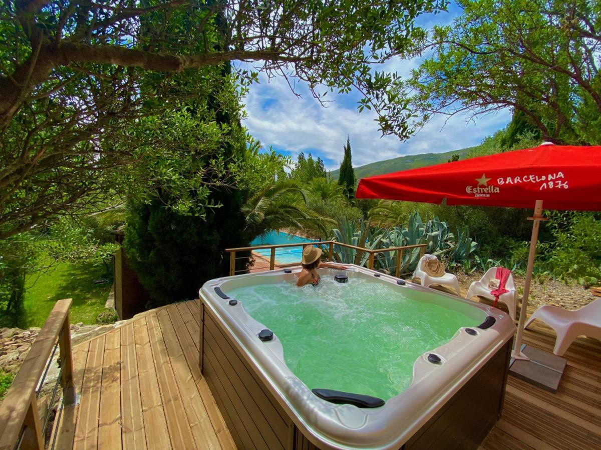 Lodge En Pays Cathare Tuchan Bagian luar foto