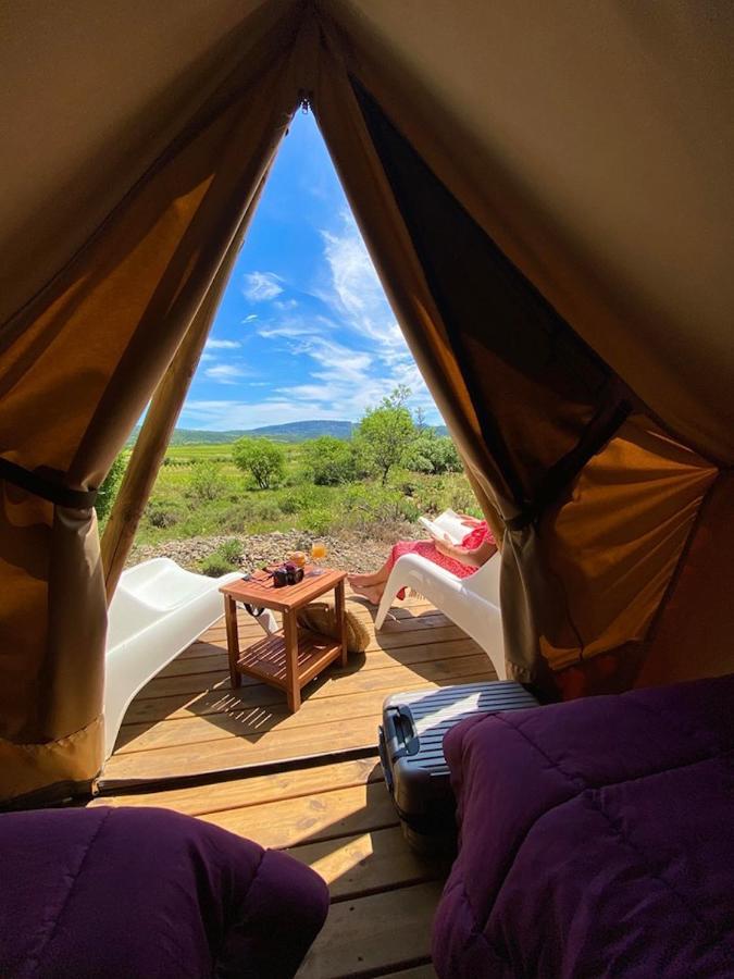 Lodge En Pays Cathare Tuchan Bagian luar foto