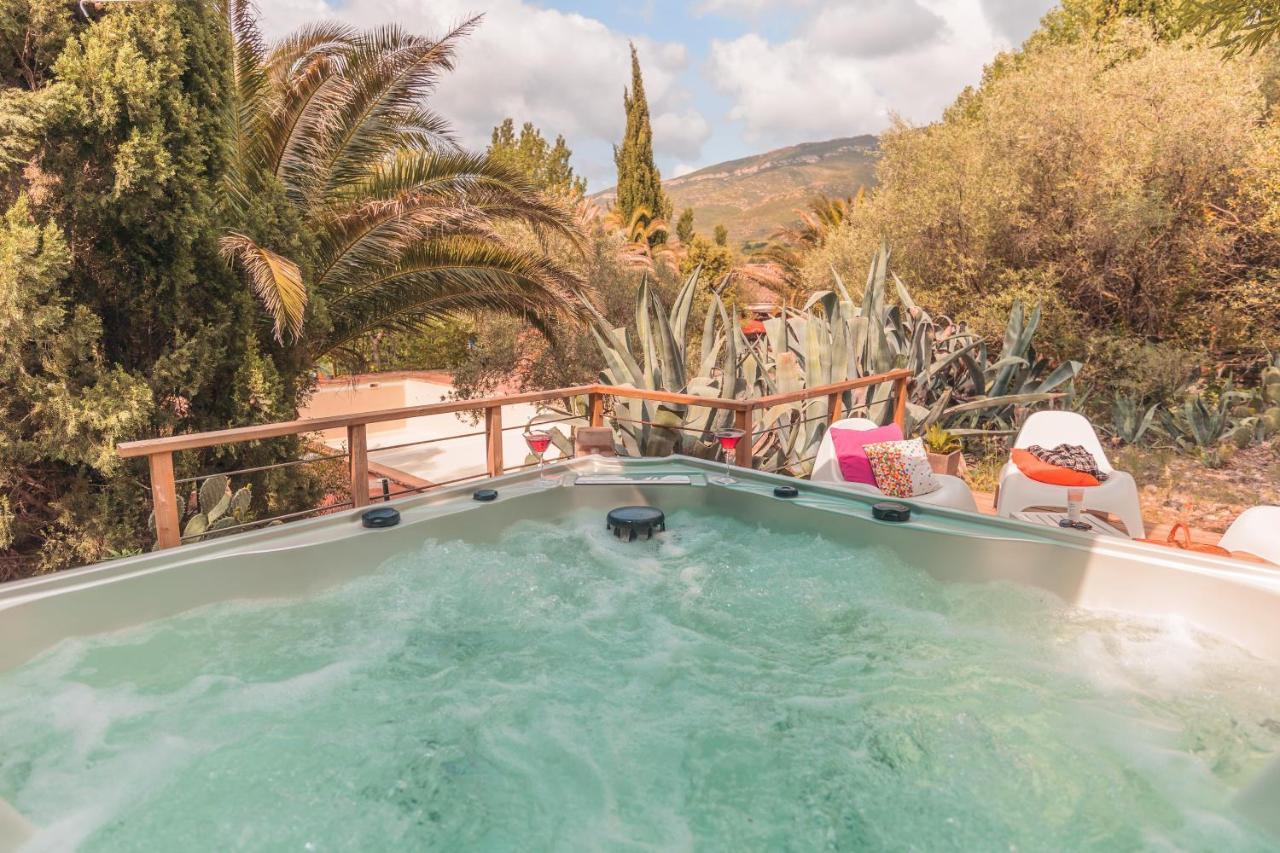 Lodge En Pays Cathare Tuchan Bagian luar foto